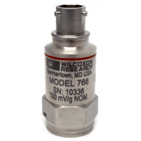 Wilcoxon Sensing Technologies Industrial Piezoelectric Accelerometer, Model 766